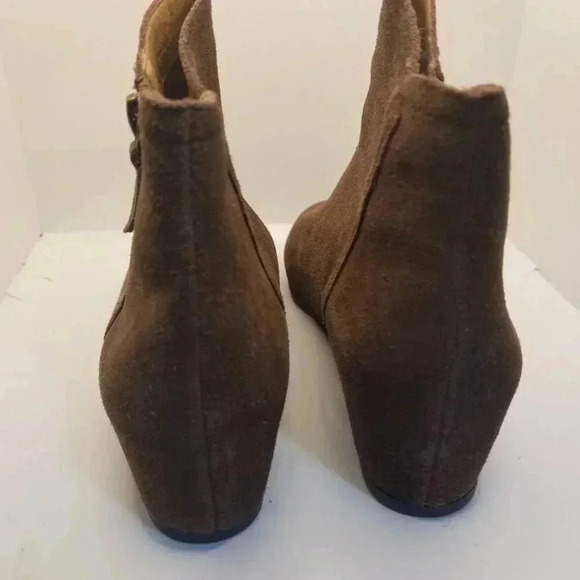Franco Sarto Brown Ankle Booties Sz 7.5M - Picture 3 of 14